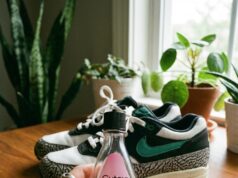 Ze smeert nagellakremover op haar schoenen – wat er daarna gebeurt wil je zien